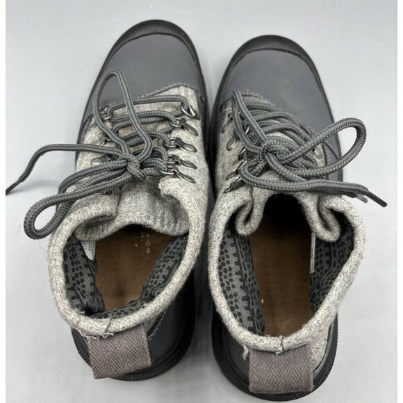 TOMS Cordova Castlerock Women’s Ankle Boots Sz 7.5 Wool Leather Waterproof - Picture 4 of 8